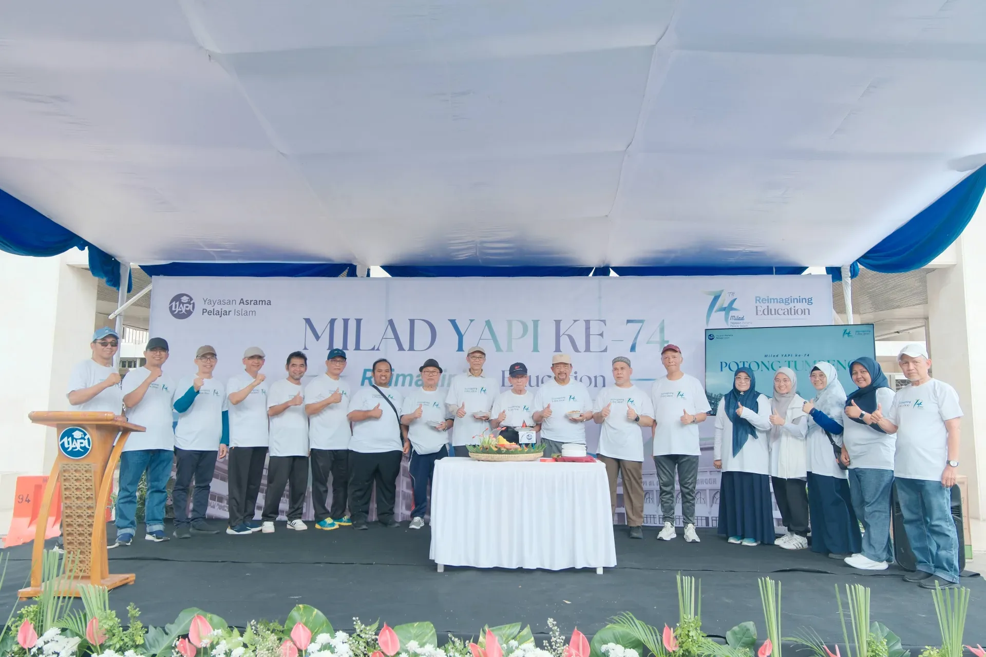 Ratusan Keluarga Besar YAPI Padati Istiqlal dalam Puncak Milad ke-74